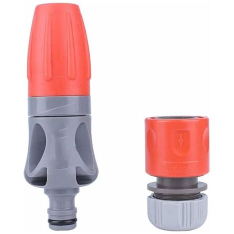 DEESSE SHOP - Lance d'arrosage nettoyage continu réglable lance de pulvérisation, kit de lances d'arrosage, protection contre le gel emballé connexion à changement rapide tête de pistolet pulvérisatio (1/5)