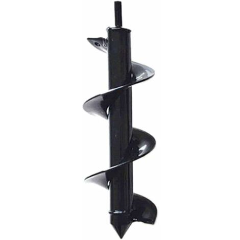 DEESSE SHOP - Remplacement pour essence perceuse électrique marteau sol tarière foret planteur jardin tarière trou pelle tête noir 522cm (1/5)