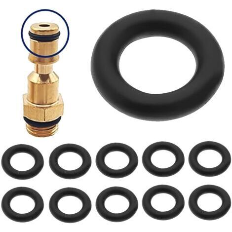 Lot de 10 joints toriques en caoutchouc pour nettoyeur haute pression, joints toriques en caoutchouc assortis pour Karcher K2 K3 K4 K5 K7 K7 Eco
