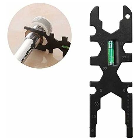 DEESSE SHOP - Clé de robinet multifonctionnelle Outils de plomberie réglables, outils universels de réparation d'installation d'évier de robinet Clé à main d'amélioration de l'habitat, outils de plomb (1/5)