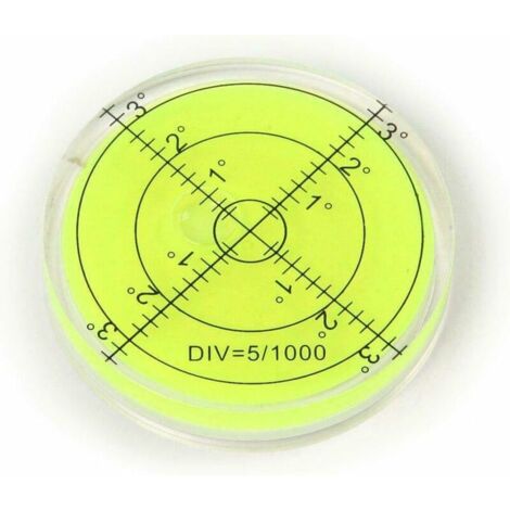 DEESSE SHOP - Niveau à bulle Grande Bullseye Niveau à bulle 60 mm (1/4)