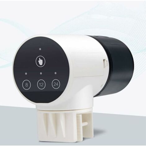 DEESSE SHOP - Distributeurs automatiques de nourriture pour aquarium, Distributeur programmable de nourriture pour poissons, Mangeoire pour aquarium (1/5)