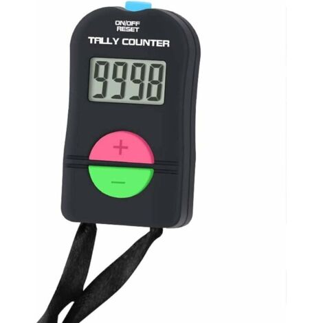 DEESSE SHOP - Compteur manuel numérique - Fonction d'addition et de soustraction - Clicker électronique pour un fonctionnement sûr de la salle de golf (1/5)