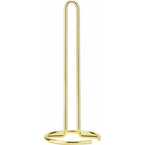 DEESSE SHOP - Porte-rouleau de cuisine, porte-serviettes en papier autoportant en acier inoxydable Porte-rouleau de papier de cuisine Porte-serviettes en papier Porte-serviettes en papier vertical Dis (1/5)