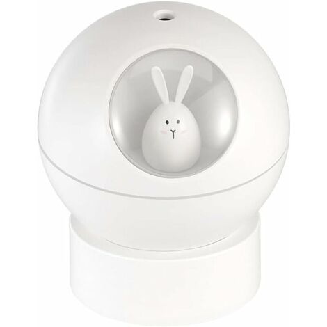 DEESSE SHOP - Mini humidificateur USB multimode pour bureau ou bureau - Blanc (1/5)