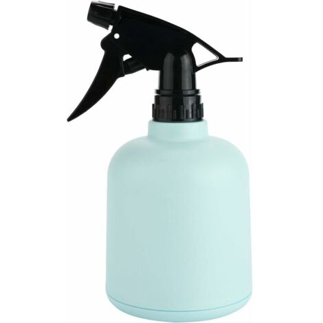 DEESSE SHOP - Brume pour plantes en plastique, flacon pulvérisateur à brume fine avec déclencheur de pompe supérieure, arrosoir pour plantes d'intérieur pour fleurs, herbes, plantes, jardin, bleu (600 (1/5)