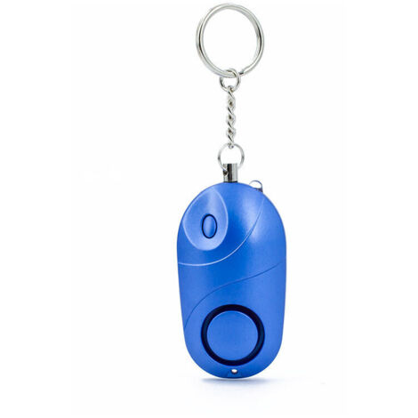 DEESSE SHOP - Sirène Alarme personnelle Alarme de sécurité personnelle Porte-clés Alarme avec lumière LED, alarme de sécurité d'autodéfense d'urgence Mini sirène pour femmes, enfants et marcheurs noct (1/5)