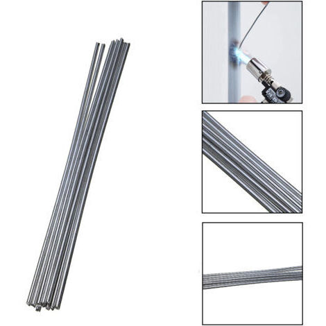 Fil de Soudure en Aluminium à Basse Température, Baguettes de Soudage par Fusion Faciles Haute Qualité pour Souder en Aluminium Aucun Besoin de Poudre de Soudure, Adaptées à Tous Les Métaux (1/5)