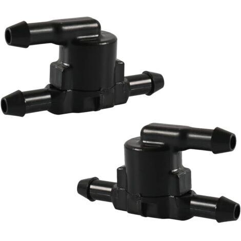 Lot de 2pcs Clapets Anti-Retour pour Tuyau de Pulvérisation de Pare-Brise, T Connecteur Pare-Brise Tuyau de Pulvérisation, 3 Voies Clapets Anti-Retour Compatible avec 85321-28020 (1/5)