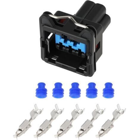 Ensemble de Connecteurs pour Interrupteur de Ventilateur de Radiateur Automobile à 5 Broches Compatible avec Ford Escort RS Cosworth (1/5)