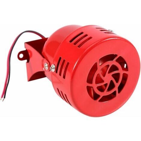 Sirène d'alarme 12V 110DB avertissement sonore sirene alarme sécurité moteur (1/5)