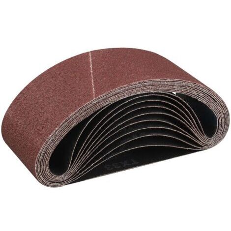 Bande Abrasive 75x 457 mm,10PCS 60 grain Ensemble de Bandes Abrasives (1/5)