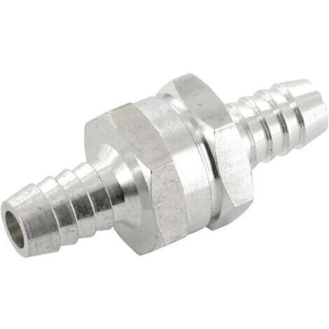 Clapet anti-retour de diamètre 10 mm pour carburant essence huile eau - Longueur : 51 mm (1/4)