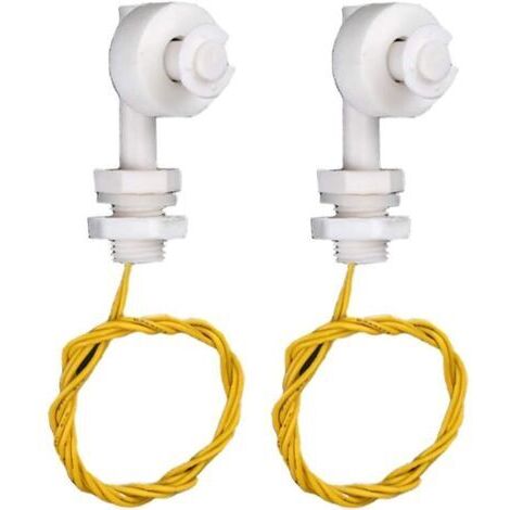 Capteur de liquide compact pour interrupteur à flotteur, longueur du câble 400 mm, raccord pour compteur d'eau d'aquarium, interrupteur à flotteur, contrôleur de liquide, débitmètre, débit automatique (1/4)