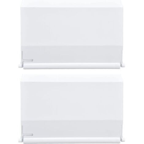 2 Pièces Volet de Skimmer Piscine, 19.5 x 14 cm Piscine Filtre écumoire Porte Déversoir pour Skimmer, Déflecteur de Déversoir de Porte de Piscine, Piscine écumoire Clapet Porte pour Piscine