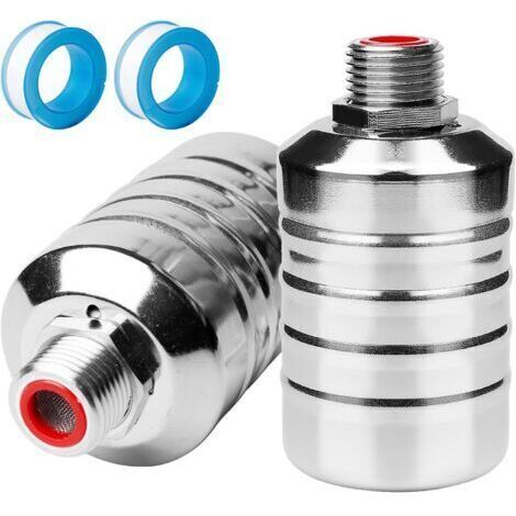 Vanne A Flotteur Entièrement Automatique,Lot De 2 Valve DCommande De niveau D'eau Automatique,Valve De Contrôle Du Niveau D'Eau,Régulateur De Niveau D'eau Automatique Pour Piscines,Châteaux D'eau (1/5)