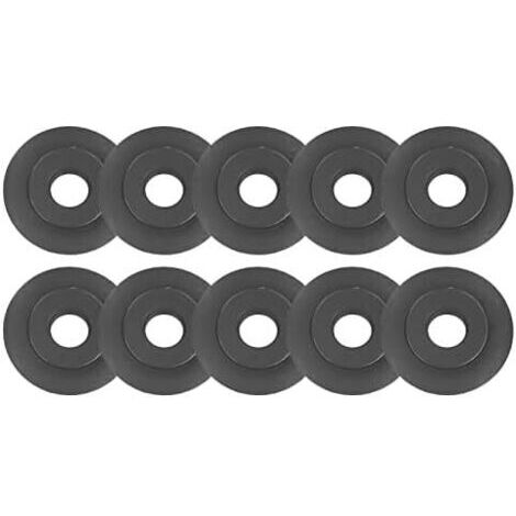 Jeu de 10 Lames de Rechange pour Coupe-Tube Roue de Secours en Acier Traité pour Coupe-Tube en Cuivre Outil de Plomberie Professionnel (1/5)