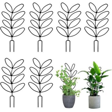 Lot de 6 tuteurs pour plantes grimpantes pour plantes d'intérieur Monstera fleurs et plantes Hoya Jardin (1/5)