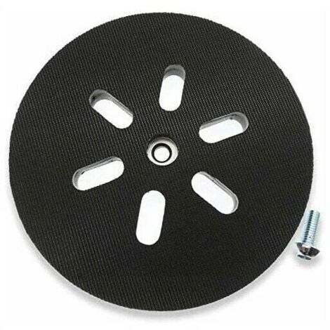 Plateau de ponçage de 150 mm - Pour ponceuse excentrique Bosch GEX 150 AC, PEX 15 AE, GEX 150 Turbo - 150 mm avec vis (1/5)
