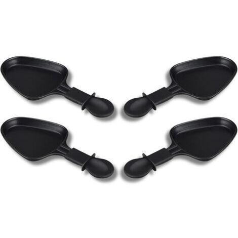 Poêles à raclette antiadhésives Ensemble de 1 à 12 pièces Mini triangle à raclette Livré avec Accessoire d'aide ergonomique et facile à nettoyer (1/4)
