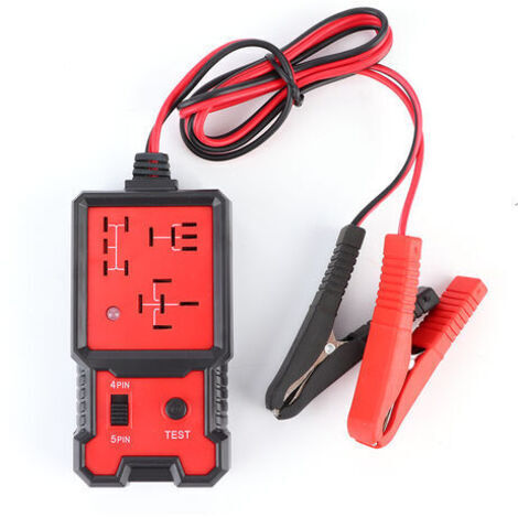 Testeur de relais électronique 12V, vérificateur de batterie automobile professionnel, outil de Diagnostic automatique (1/5)