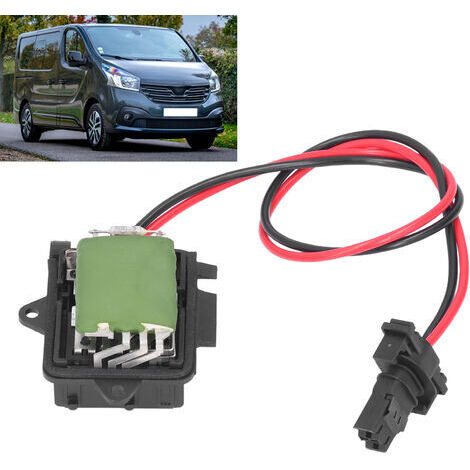 DEESSE SHOP-7701050325 Résistance de ventilateur de moteur de chauffage pour R-enault Trafic MK 3 MINIBUS JL 2.5 DCi 115 02.08+ A (1/5)