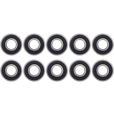 DEESSE SHOP-10 pièces 6001RS portant des roulements à billes à gorge profonde 6001-2RS pour pompes de piscine à roues de vélo à moteur électrique (1/5)