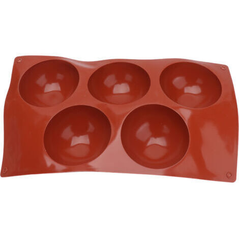 DEESSE SHOP-Moule à Chocolat, Hémisphère Silicone Moule 3D Inodore pour Faire des Gâteaux pour Faire de la Pâtisserie pour Faire du Chocolat (1/5)