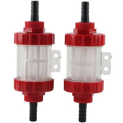 DEESSE SHOP-Rosvola Filtre à sédiments, filtre à eau en ligne G1/2, connecteur d'irrigation, diamètre de tuyau de 1/2 pouces pour la filtration de pompe de jardin. (1/5)
