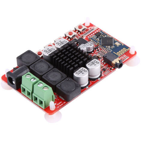 DEESSE SHOP-TDA7492 50W + 50W Récepteur audio Carte amplificateur de puissance intégrée numérique CSR8635 Bluetooth V4.0 (1/5)