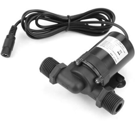 DEESSE SHOP-Mini pompe à eau sans balais DC pour chauffe-eau solaire 12 V 0-80 ℃. (1/5)