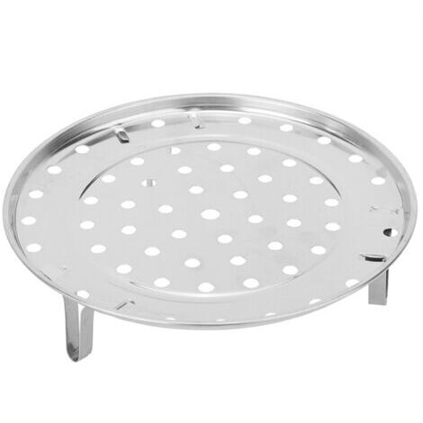 DEESSE SHOP-Plateau Vapeur Cuiseur Vapeur en Bambou pour Tamales Flaneras Bain Marie Support Vapeur 22 Cm Grand Panier Support Vapeur en Acier Inoxydable Plateau étagère Cuiseurs Vapeur Accessoires (1/5)