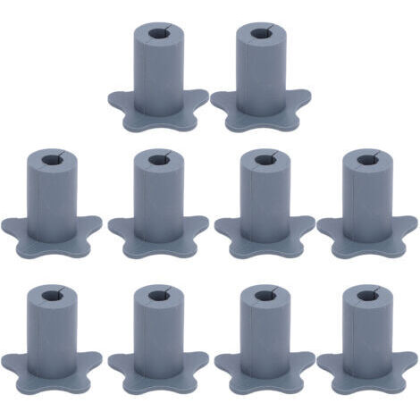 DEESSE SHOP-Kit de routage en Silicone avec œillets muraux pour câble Satellite, pour antenne 5/8 pouces 16mm, gris. (1/5)