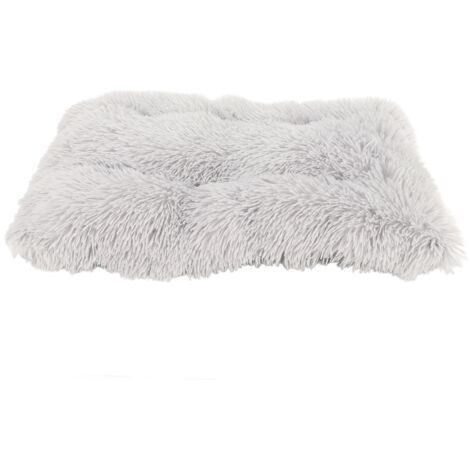 DEESSE SHOP-Tapis de lit en peluche pour chien, chaud, confortable, lavable, imperméable, antidérapant, moelleux, coussin de caisse pour animaux de compagnie, pour chat, 55x40cm (1/5)