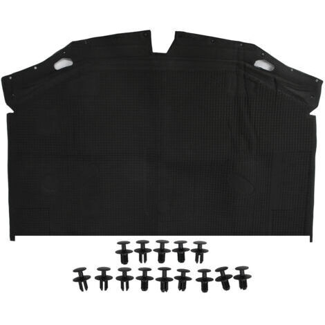 DEESSE SHOP-Tapis d'isolation de capot bouclier thermique insonorisant 1296802025 pour Mercedes Benz SL320 SL500 R129 SL600 (1/5)