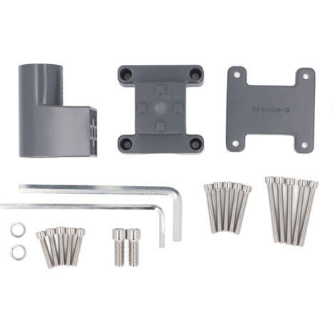 DEESSE SHOP-Support d'échelle rectangulaire pour Satellite RV, support en alliage d'aluminium, Kit de montage, plage d'installation de 0.8 à 1,97 pouces pour Gen 2. (1/5)