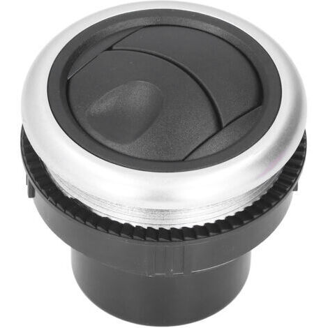 DEESSE SHOP-RiToEasysports Déflecteur Universel Rotatif Rond Round AC pour les Voitures, VR, Bus, ABS Dash Dashboard Air Fit pour le Couvercle de la Calandre de Ventilation à Usage Marin (1/5)