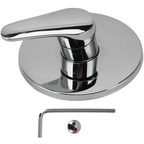 DEESSE SHOP-Robinet D'eau Chaude et Froide Mural avec Couvercle Décoratif, Matériaux de qualité Supérieure, Débit élevé, à la Mode et Simple, Mitigeur Mural Facile à Installer pour la (1/5)