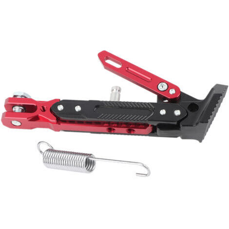 DEESSE SHOP-Support latéral de pied réglable, KIMISS 21 5 4 cm Alliage D'aluminium Bequille Laterale Moto Support d'horizon de cadre de moto Universelle pour NMAX 155 2015-2016 N- 125 (1/5)