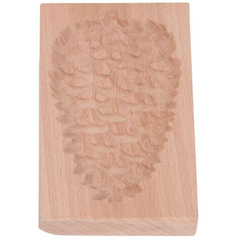 DEESSE SHOP-Moule à Biscuits en Bois de Forme Mignonne, Moule à Biscuits en Bois de Hêtre, Tampon de Presse à avec de Bouleau, Réutilisable et Lavable pour la Cuisson en (1/5)