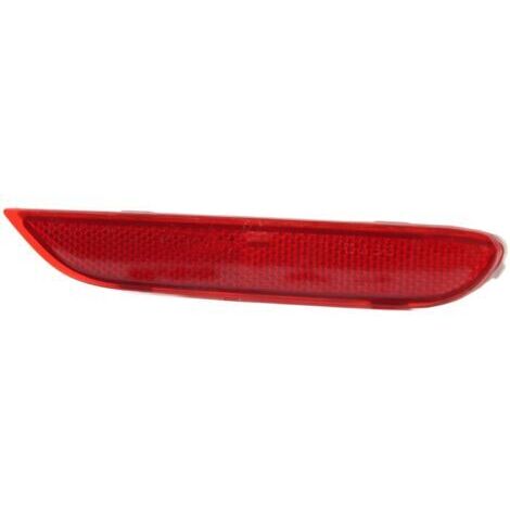 DEESSE SHOP-Barre de Réflecteur de Pare-Chocs Arrière, ABS Rouge Plug and Play, Lentilles de Réflecteur de Pare-Chocs Arrière étanches et Résistantes aux Chocs pour Rogue Sport (Droite : (1/5)