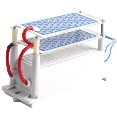 DEESSE SHOP-Générateur d'ozone à CA 110V, générateur d'ozone à double couche 10g/h costume de générateur d'ozone en plaque en céramique porable pour réfrigérateur, sécheuse, purificateur de voiture (1/5)