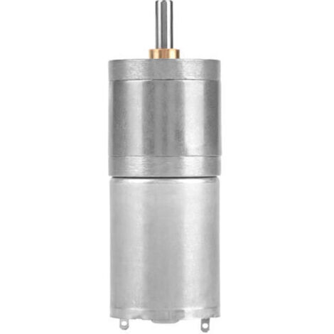 DEESSE SHOP-1 pièces 25mm DC 12V 25GA-370 moteur à engrenages en métal à basse vitesse pour serrure électronique (1/5)