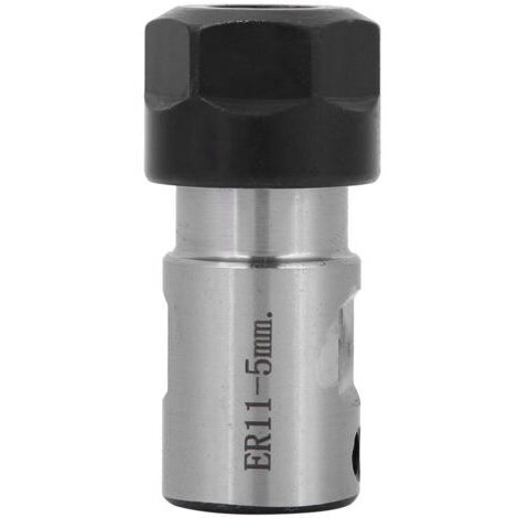 DEESSE SHOP-Support de Tige d'extension CNC, Pince de Mandrin 6mm, Support de Mandrin Droit Nk pour Support de Mandrin à Pince et Tige de Tour d'extension C16-ER11-35L (Yctzeybhwcd457n-01). (1/5)