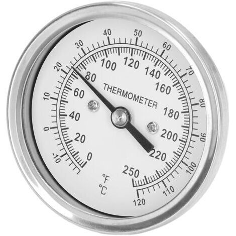 DEESSE SHOP-Thermomètre, -18-120 ℃ Thermomètre inoffensif à double échelle pour une utilisation en extérieur (1/5)