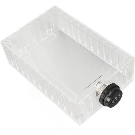 DEESSE SHOP-Boîte de verrouillage de Thermostat, grande protection transparente universelle pour codage mural. (1/5)