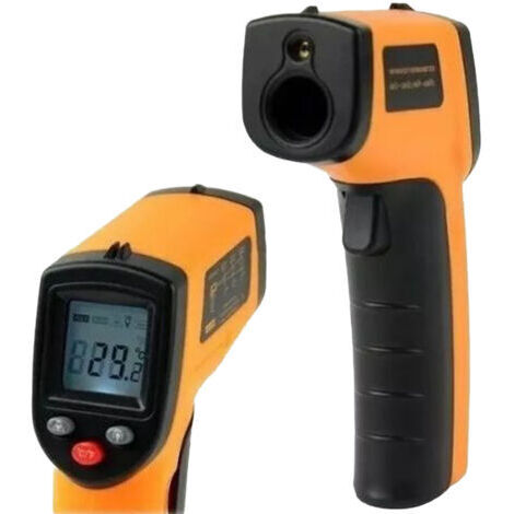 DEESSE SHOP-Pistolet de mesure de la température Positionnement laser sans contact Thermomètre infrarouge portatif de haute précision (1/5)