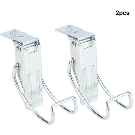 DEESSE SHOP-Boucle de porte en acier inoxydable, 2 pièces, loquet de tirage pour aspirateur, fixation à bascule (1/5)