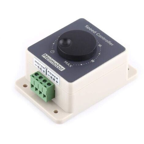 DEESSE SHOP-12V Contrôleur de vitesse du moteur, contrôleur de vitesse du moteur PWM modulateur de largeur d'impulsion DC10-60V 20A Shell étanche (1/5)