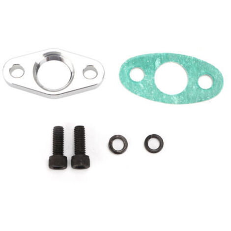 DEESSE SHOP-Kit d'adaptateur de bride de vidange de retour d'huile Turbo, 1,5 pouces femelle 1/2 NPT de remplacement pour Garrett GT15. (1/5)